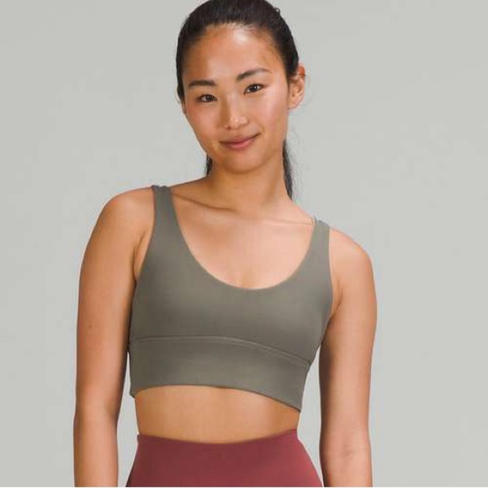 Lululemon Align Reversible Bra Rover/ Raw Linen